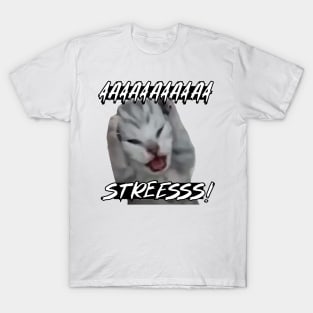 kitty STRESS T-Shirt